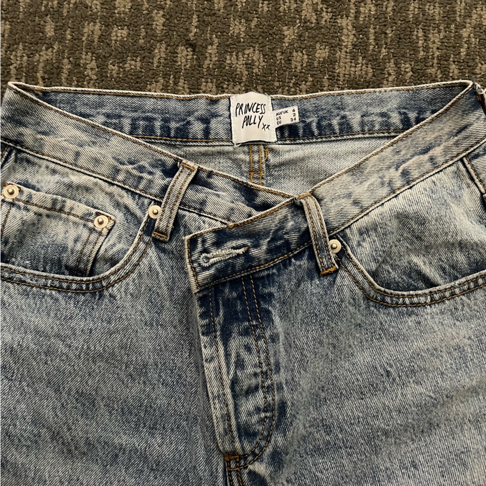 Princess Polly Crossover Jeans